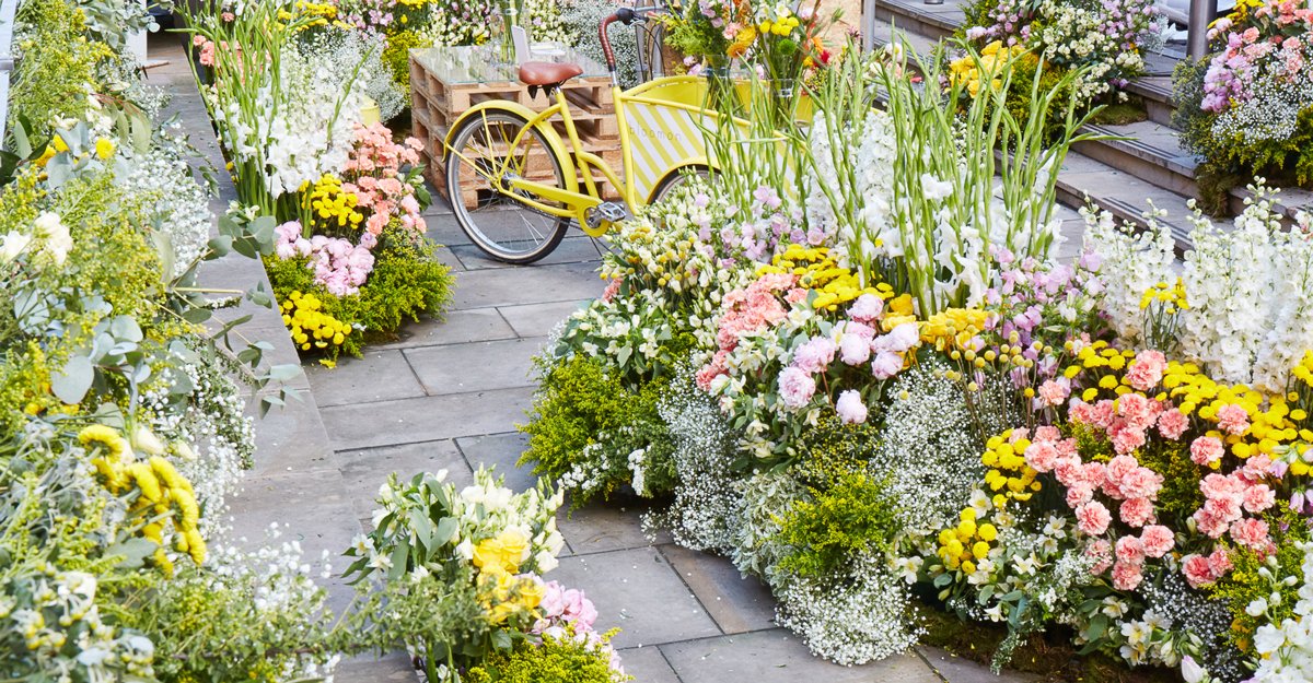 Blühender Asphalt in London: bloomon auf der Clerkenwell Design Week