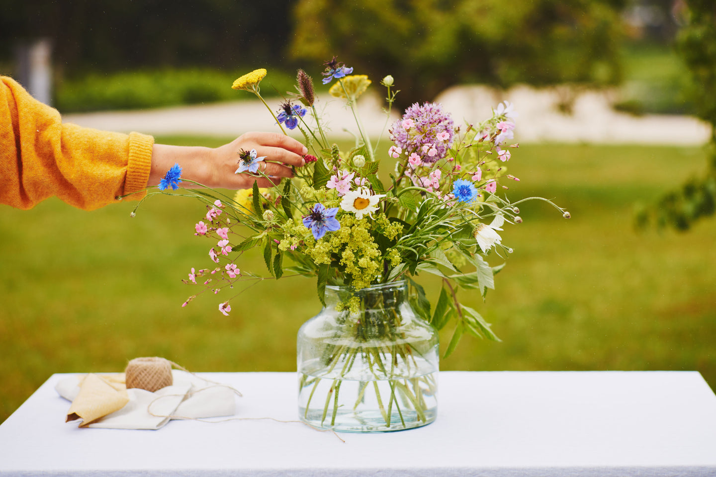 So arrangierst und pflegst Du Dein Bio-Bouquet